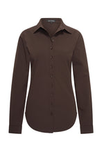 Afbeelding in Gallery-weergave laden, Betty - Mi Piace - Travelstof Blouse - Espresso - 60840