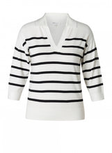 Afbeelding in Gallery-weergave laden, Pippine - IVY BEAU - Trui - Off White/Black