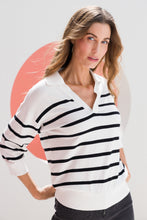 Afbeelding in Gallery-weergave laden, Pippine - IVY BEAU - Trui - Off White/Black