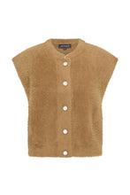 Afbeelding in Gallery-weergave laden, Hairy Gilet - Mi Piace - Mouwloos Vest - Kangaroo - 202920