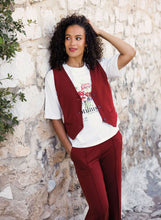 Afbeelding in Gallery-weergave laden, Givenny - IVY BEAU - Gilet - Dark Red