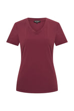 Afbeelding in Gallery-weergave laden, Meike - Mi Piace - Travelstof Shirt - Burgundy - 202080