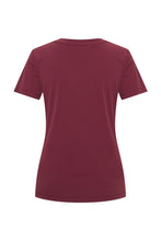 Afbeelding in Gallery-weergave laden, Meike - Mi Piace - Travelstof Shirt - Burgundy - 202080