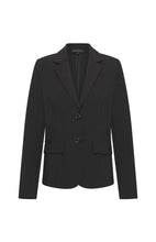 Afbeelding in Gallery-weergave laden, Bonded Levi - Mi Piace - Travelstof Blazer - Zwart - 202634