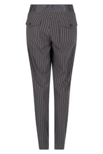 Afbeelding in Gallery-weergave laden, Alexia - ZOSO - Broek Travelstof - Stripe Antraciet - Sale