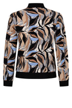 Afbeelding in Gallery-weergave laden, Jenny - ZOSO - Jacket Travelstof - Print Grey/Blue - Sale