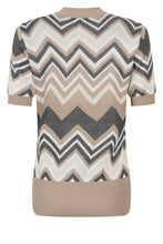 Afbeelding in Gallery-weergave laden, Nancy - ZOSO - Trui - Camel/Black - Sale
