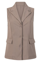 Afbeelding in Gallery-weergave laden, Angelique - Zoso - Travelstof Gilet - Taupe