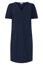 Afbeelding in Gallery-weergave laden, Juulz - ZOSO - Jurk Travelstof - Navy