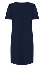 Afbeelding in Gallery-weergave laden, Juulz - ZOSO - Jurk Travelstof - Navy