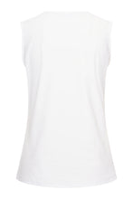Afbeelding in Gallery-weergave laden, Nora - Mi Piace - Travelstof Top - Wit - 202425