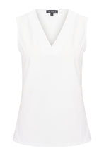 Afbeelding in Gallery-weergave laden, Nora - Mi Piace - Travelstof Top - Wit - 202425