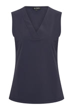 Afbeelding in Gallery-weergave laden, Nora - Mi Piace - Travelstof Top - Navy - 202425