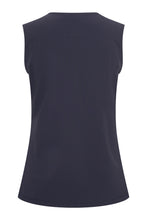 Afbeelding in Gallery-weergave laden, Nora - Mi Piace - Travelstof Top - Navy - 202425