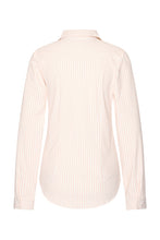 Afbeelding in Gallery-weergave laden, Betty - Mi Piace - Travelstof Blouse - Streep Print Peachskin Off White - 60840