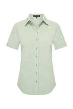 Afbeelding in Gallery-weergave laden, Paula - Mi Piace - Travelstof Blouse - Lilypad - 202031