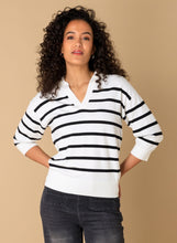 Afbeelding in Gallery-weergave laden, Pippine - IVY BEAU - Trui - Off White/Black