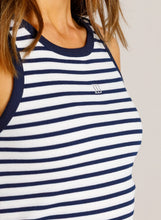 Afbeelding in Gallery-weergave laden, Vanida - IVY BEAU - Top - Off White/Night Blue