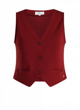Afbeelding in Gallery-weergave laden, Givenny - IVY BEAU - Gilet - Dark Red