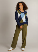 Afbeelding in Gallery-weergave laden, Heidi - IVY BEAU - Trui - Dark Blue/Multi colour