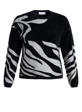 Afbeelding in Gallery-weergave laden, Marlou - IVY BEAU - Trui - Black/Multi-Colour