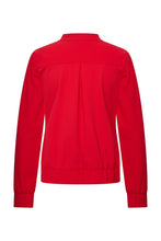 Afbeelding in Gallery-weergave laden, Bonded bomber - Mi Piace - Travelstof Jas - Red - 202636