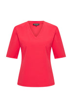 Afbeelding in Gallery-weergave laden, Evi - Mi Piace - Travelstof Shirt - Red - 202271