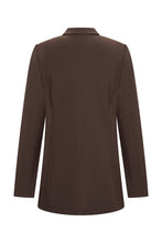 Afbeelding in Gallery-weergave laden, Bonded Levi - Mi Piace - Travelstof Blazer - Espresso - 202634