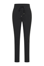 Afbeelding in Gallery-weergave laden, Bonded Danja - Mi Piace - Travelstof Broek - Zwart - 202632