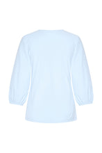 Afbeelding in Gallery-weergave laden, Ankie - Mi Piace - Travelstof Shirt - Light Blue - 202247
