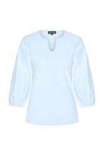 Afbeelding in Gallery-weergave laden, Ankie - Mi Piace - Travelstof Shirt - Light Blue - 202247