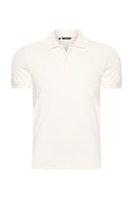 Afbeelding in Gallery-weergave laden, Ruben - Mi Piace Heren - Travelstof Polo - Off White - 202013