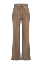 Afbeelding in Gallery-weergave laden, D-Daan - Mi Piace - Travelstof Broek - Classic Stripe Print Falcon - 202136