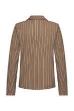 Afbeelding in Gallery-weergave laden, Livi - Mi Piace - Travelstof Blazer Classic Stripe Print - Falcon - 202015