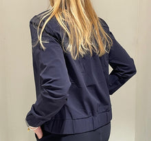 Afbeelding in Gallery-weergave laden, Bomber - Mi Piace - Travelstof Jas - Navy/Donkerblauw - 202463