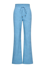 Afbeelding in Gallery-weergave laden, Dani - Mi Piace - Travelstof Broek Bonded - Denim Print - 202631