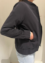 Afbeelding in Gallery-weergave laden, Bomber - Mi Piace - Travelstof Jas - Zwart - 202463