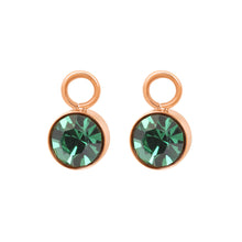 Afbeelding in Gallery-weergave laden, Stone Emerald - iXXXi - Hoop Charms