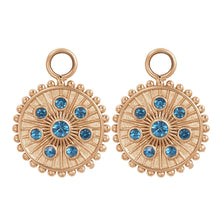 Afbeelding in Gallery-weergave laden, Midnight Capri Blue - iXXXi - Hoop Charms