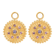 Afbeelding in Gallery-weergave laden, Midnight Tanzanite - iXXXi - Hoop Charms