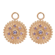 Afbeelding in Gallery-weergave laden, Midnight Tanzanite - iXXXi - Hoop Charms