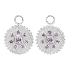 Afbeelding in Gallery-weergave laden, Midnight Tanzanite - iXXXi - Hoop Charms