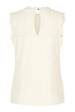 Afbeelding in Gallery-weergave laden, Gilly - Mi Piace - Travelstof Top Kant - Off White - 202486