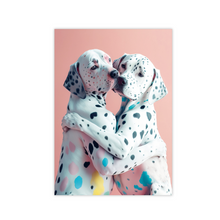 Afbeelding in Gallery-weergave laden, Honden Knuffel - Papieren Ansichtkaart