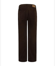 Afbeelding in Gallery-weergave laden, Colette Coloured Denim - Red Button - Broek - Espresso - SRB5024