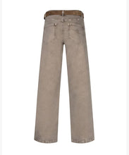 Afbeelding in Gallery-weergave laden, Colette & Belt - Red Button - Broek - Washed Twill Color - SRB5080