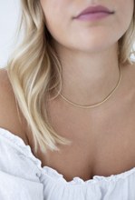 Afbeelding in Gallery-weergave laden, Small - Twist - Necklace - goudkleurig - N2492-2