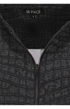 Afbeelding in Gallery-weergave laden, Bomber - Mi Piace - Travelstof Jas - Grey Croco