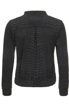 Afbeelding in Gallery-weergave laden, Bomber - Mi Piace - Travelstof Jas - Grey Croco