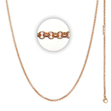 Afbeelding in Gallery-weergave laden, Necklace 100 cm (3mm) met logo Ketting iXXXi Rosé AAAndacht